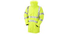 Bampton ISO 20471 Cl 3 Breathable Executive Anorak (Reflexite Tape) HV Yellow